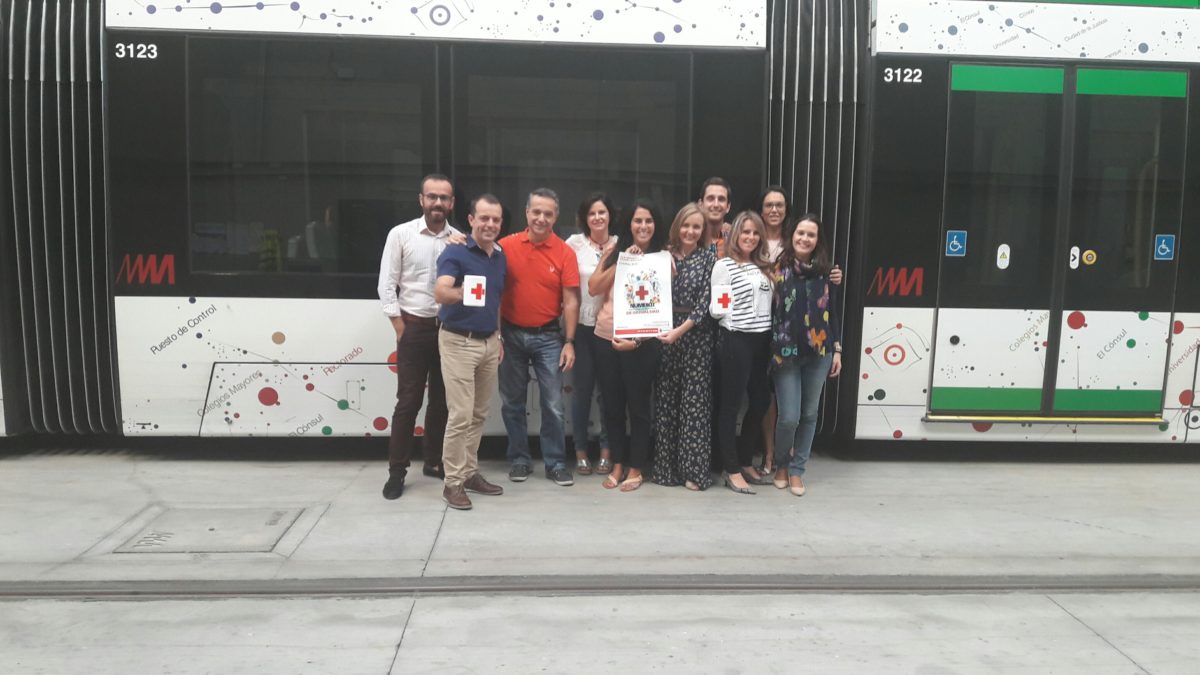 Metro de Málaga colaborará con el “Día de la Banderita” de Cruz Roja, destinado a este año a la lucha contra la pobreza infantil